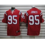 nike nfl jerseys new england patriots #95 jones red[Elite]