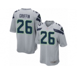 Men's Nike Seattle Seahawks #26 Shaquill Griffin Game Grey Alternate NFL Jersey