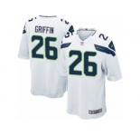 Men's Nike Seattle Seahawks #26 Shaquill Griffin Game White NFL Jersey
