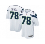 Men's Nike Seattle Seahawks #78 Bradley Sowell Game White NFL Jersey