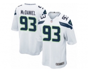 Men's Nike Seattle Seahawks #93 Tony McDaniel Game White NFL Jersey