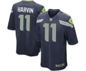 nike nfl jerseys seattle seahawks #11 harvin blue[game]