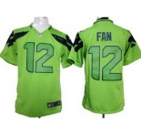 nike nfl jerseys seattle seahawks #12 fan green[game]