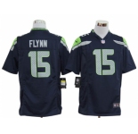 nike nfl jerseys seattle seahawks #15 flynn blue[game]