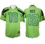 nike nfl jerseys seattle seahawks #18 sidney rice green[game]