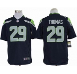 nike nfl jerseys seattle seahawks #29 thomas blue[game]