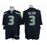 nike nfl jerseys seattle seahawks #3 wilson blue[game]
