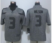 nike nfl jerseys seattle seahawks #3 wilson gray[game]