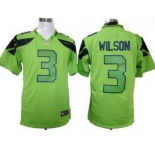 nike nfl jerseys seattle seahawks #3 wilson green[game]