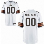 Nike nfl jerseys Cleveland Browns Customized Game White Jersey