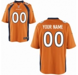 Nike nfl jerseys Denver Broncos Customized Game orange Jersey