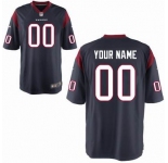Nike nfl jerseys Houston Texans Customized Game blue Jersey