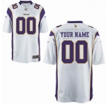 Nike nfl jerseys Minnesota Vikings Customized Game White Jersey