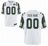 Nike nfl jerseys New York Jets Customized Game White Jersey