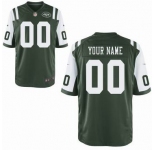 Nike nfl jerseys New York Jets Customized Game green Jersey