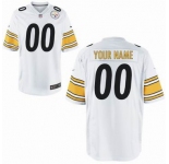 Nike nfl jerseys Pittsburgh Steelers Customized Game White Jersey