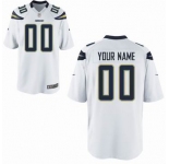 Nike nfl jerseys San Diego Chargers Customized Game White Jersey
