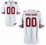 Nike nfl jerseys San Francisco 49ers Customized Game White Jersey