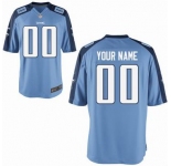 Nike nfl jerseys Tennessee Titans Customized Game blue Jersey