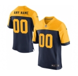 Men Nike Nfl Jerseys Green Bay Packers Customized Elite Blue Jersey