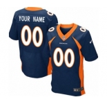 Men Nike nfl Jerseys Denver Broncos Customized Elite Blue Jersey