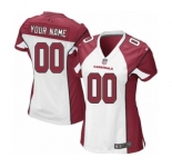 Women Nike Nfl Jerseys Arizona Cardinals Customized White Jersey