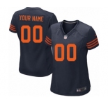 Women Nike Nfl Jerseys Chicago Bears Customized Alternate Blue Jersey