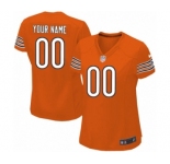 Women Nike Nfl Jerseys Chicago Bears Customized Orange Jersey