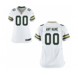 Women Nike Nfl Jerseys Green Bay Packers Customized White Jersey