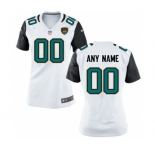 Women Nike Nfl Jerseys Jacksonville Jaguars Customized White Jersey