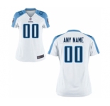Women Nike Nfl Jerseys Tennessee Titans Customized White Jersey
