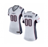Women Nike nfl jerseys New England Patriots Customized White Jersey