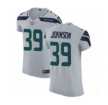 Men's Nike Seattle Seahawks #39 Dontae Johnson Grey Alternate Vapor Untouchable Elite Player NFL Jersey