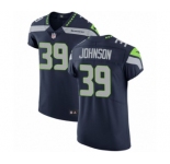 Men's Nike Seattle Seahawks #39 Dontae Johnson Navy Blue Team Color Vapor Untouchable Elite Player NFL Jersey