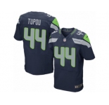 Men's Nike Seattle Seahawks #44 Tani Tupou Elite Steel Blue Team Color NFL Jersey