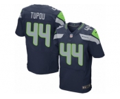 Men's Nike Seattle Seahawks #44 Tani Tupou Elite Steel Blue Team Color NFL Jersey