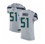 Men's Nike Seattle Seahawks #51 Barkevious Mingo Grey Alternate Vapor Untouchable Elite Player NFL Jersey
