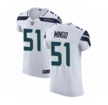 Men's Nike Seattle Seahawks #51 Barkevious Mingo White Vapor Untouchable Elite Player NFL Jersey