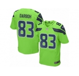 Men's Nike Seattle Seahawks #83 Amara Darboh Elite Green Rush NFL Jersey