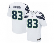 Men's Nike Seattle Seahawks #83 Amara Darboh Elite White NFL Jersey