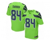 Men's Nike Seattle Seahawks #84 Amara Darboh Elite Green Rush NFL Jersey