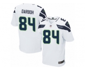 Men's Nike Seattle Seahawks #84 Amara Darboh Elite White NFL Jersey
