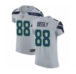 Men's Nike Seattle Seahawks #88 Will Dissly Grey Alternate Vapor Untouchable Elite Player NFL Jersey