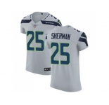 Nike Seattle Seahawks #25 Richard Sherman Grey Alternate Men Stitched NFL Vapor Untouchable Elite Jersey
