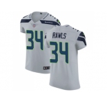 Nike Seattle Seahawks #34 Thomas Rawls Grey Alternate Men Stitched NFL Vapor Untouchable Elite Jersey
