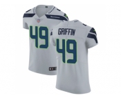 Nike Seattle Seahawks #49 Shaquem Griffin Grey Alternate Men Stitched NFL Vapor Untouchable Elite Jersey