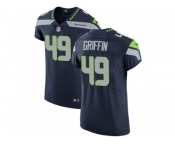 Nike Seattle Seahawks #49 Shaquem Griffin Steel Blue Team Color Men Stitched NFL Vapor Untouchable Elite Jersey