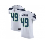 Nike Seattle Seahawks #49 Shaquem Griffin White Men Stitched NFL Vapor Untouchable Elite Jersey