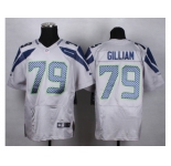 Nike Seattle Seahawks #79 gilliam grey jerseys[Elite]