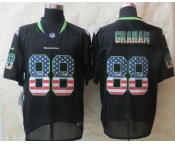 nike jerseys seattle seahawks #88 jimmy graham black[Elite USA flag fashion]